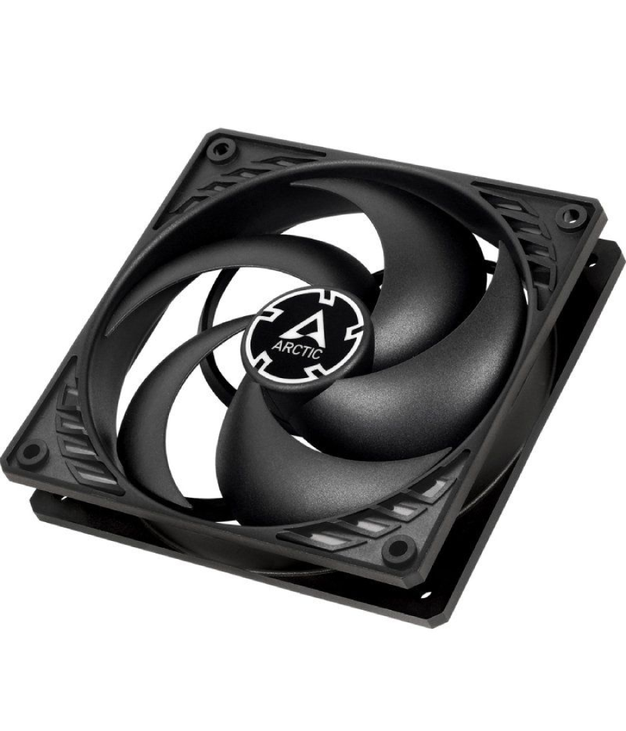 Ventilador arctic p12 pwm pst/ 12cm/ negro