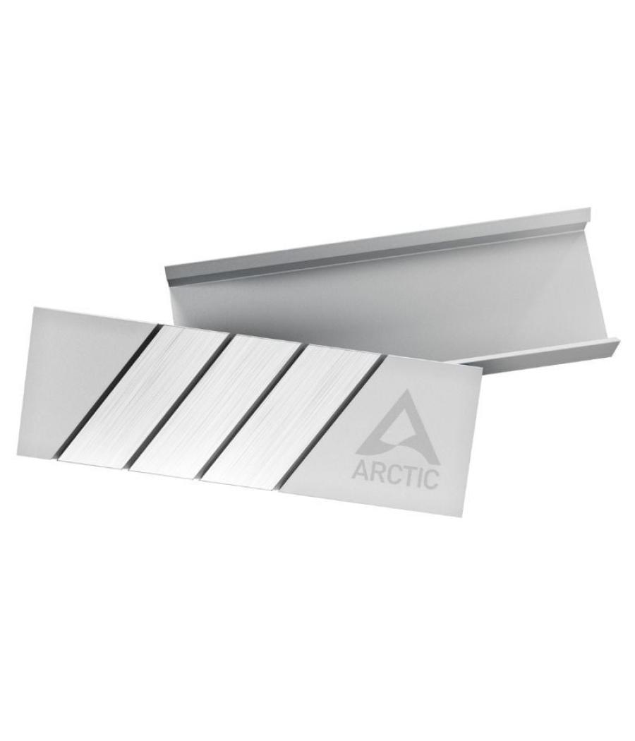 Disipador térmico para ssd m.2 2280 arctic m2 pro/ plata