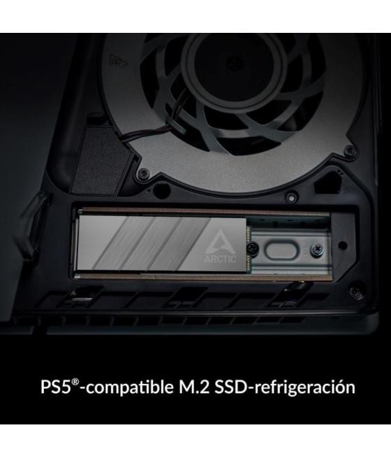 Disipador térmico para ssd m.2 2280 arctic m2 pro/ plata