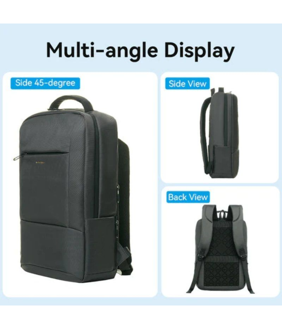 Mochila vention krsb0 para portátiles hasta 17.3'/ 26l/ impermeable/ negra