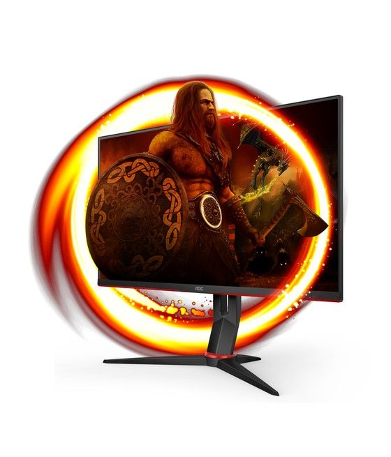 Aoc - monitor gaming lcd 27g2u/bk 68,6 cm (27") full hd wled - 16:9 - negro - 685,80 mm class - ips - 1920 x 1080 - freesync - 2