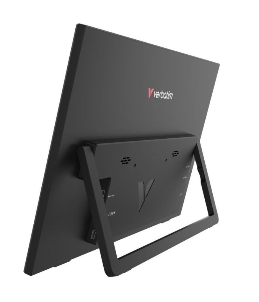 Monitor portátil táctil verbatim touch light 14'/ full hd/ multimedia/ negro