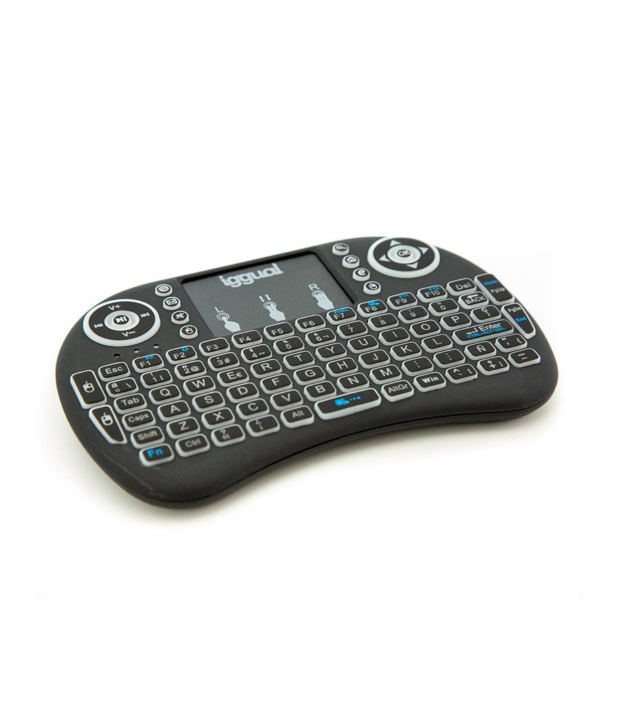 iggual Mini teclado inalámbrico con panel táctil - Imagen 4
