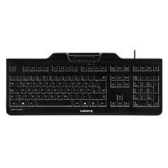 Cherry Teclado+lector chip integrado (DNIe) Negro - Imagen 5