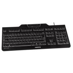 Cherry Teclado+lector chip integrado (DNIe) Negro - Imagen 6