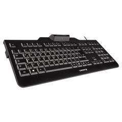 Cherry Teclado+lector chip integrado (DNIe) Negro - Imagen 7