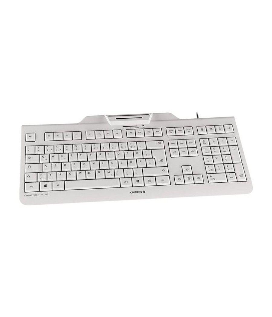 Cherry Teclado+Lector Chip Integrado (DNIe) Blanco - Imagen 7
