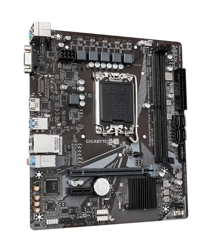Placa base gigabyte h610m h v2 socket 1700/ micro atx