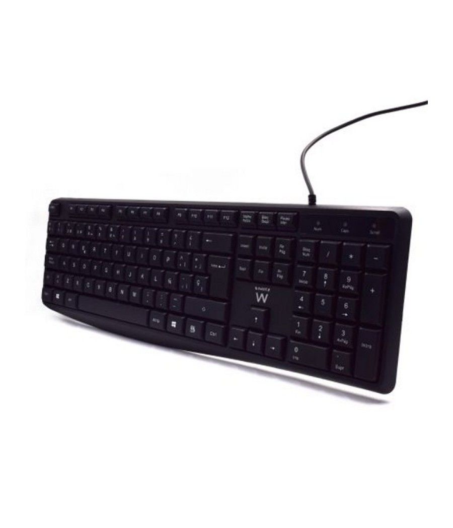 Ewent EW3001 teclado escritura silenciosa USB - Imagen 4