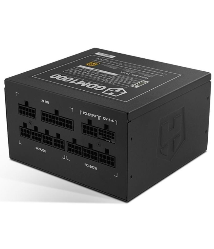 Fuente de alimentación nox hummer gdm/ 1000w/ ventilador 12cm/ 80 plus gold
