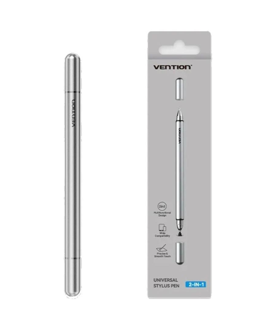 Lápiz óptico vention kqmh0/ universal/ aluminio gris