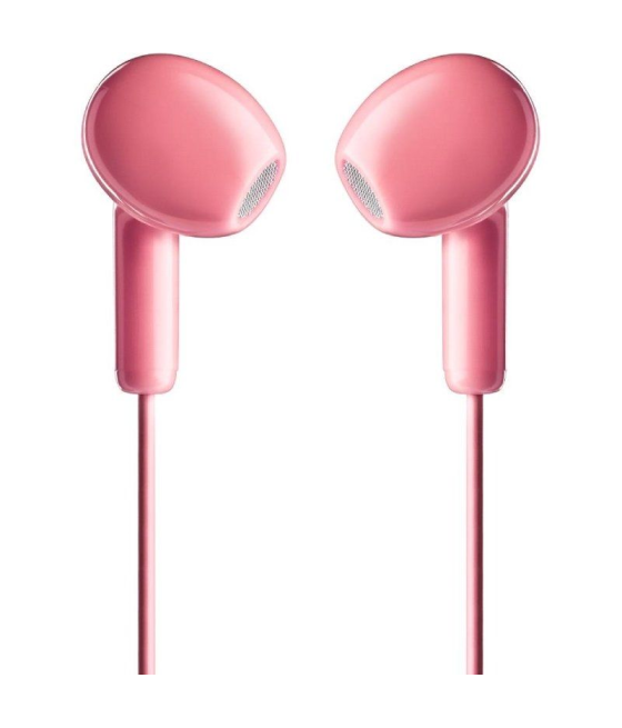 Auriculares intrauditivos ngs cross flip/ con micrófono/ jack 3.5/ rosas