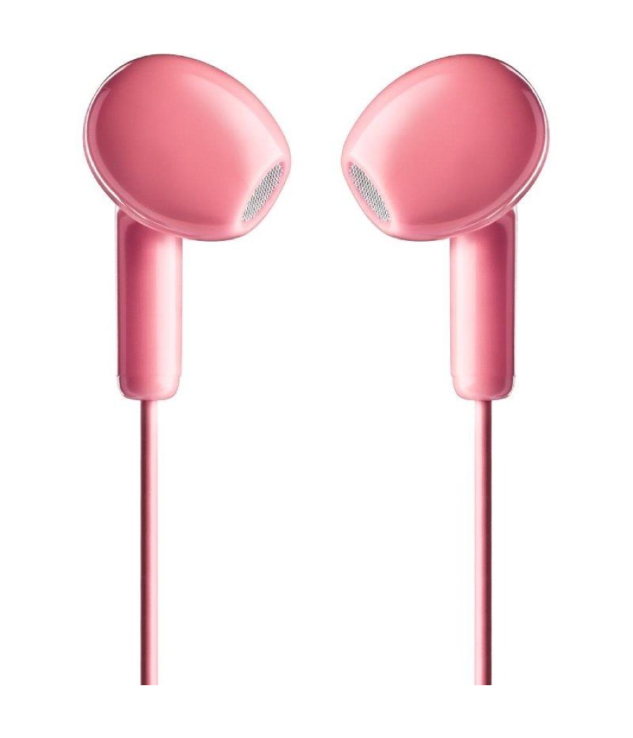 Auriculares intrauditivos ngs cross flip/ con micrófono/ jack 3.5/ rosas