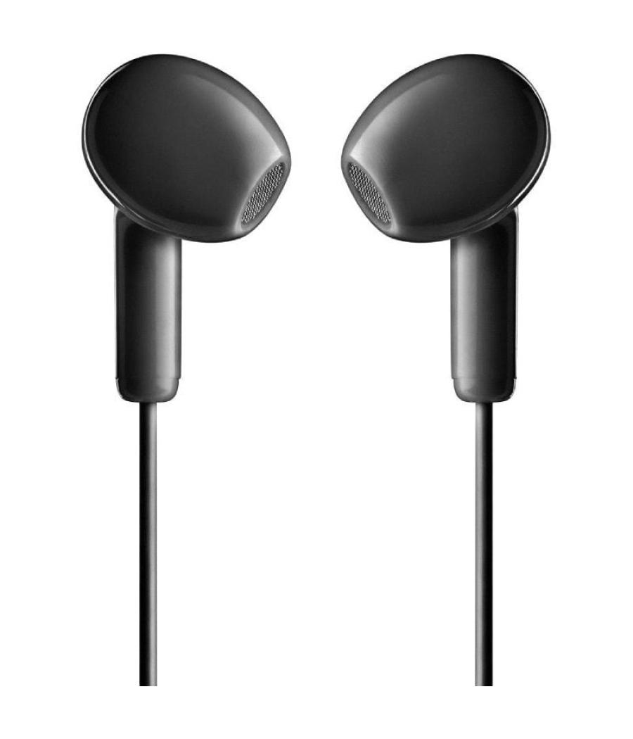 Auriculares intrauditivos ngs cross glide/ con micrófono/ usb tipo-c/ negros