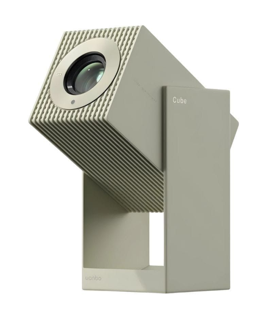 Proyector portátil wanbo cube 2 pro/ 500 lúmenes/ full hd/ hdmi/ wifi/ verde