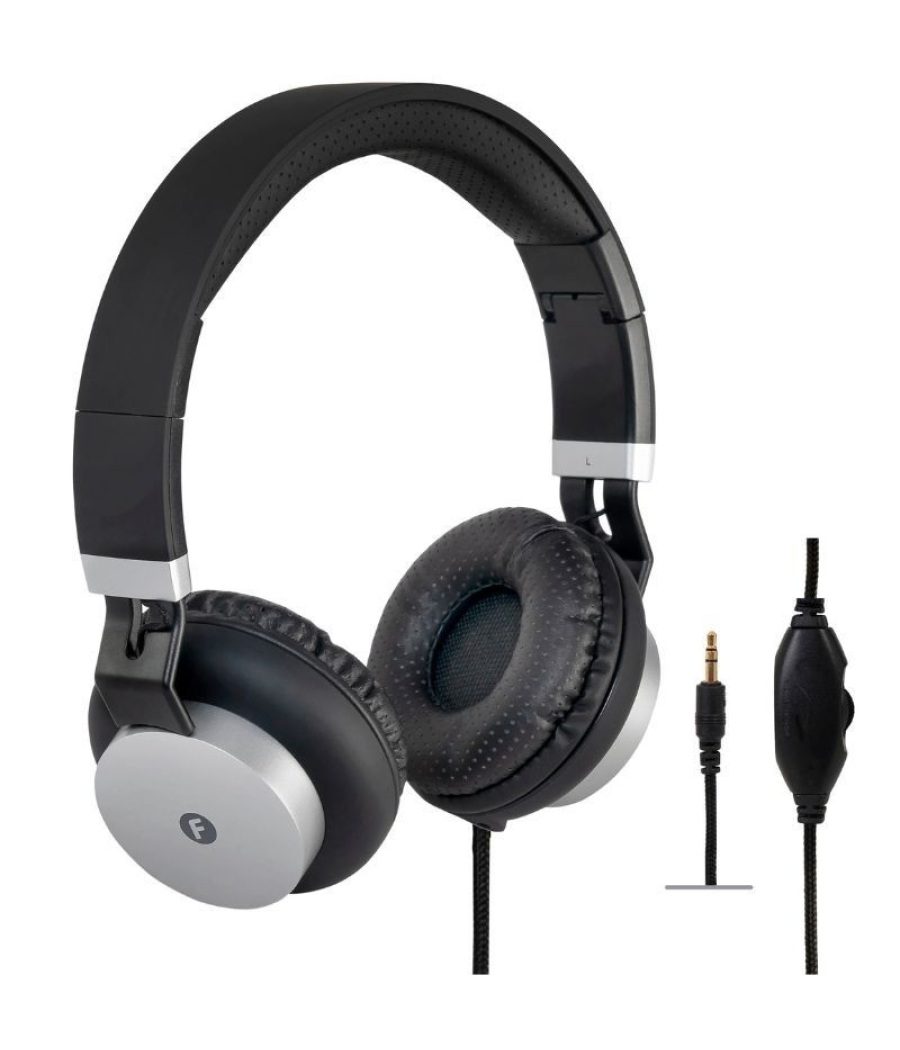 Auriculares inalámbricos fonestar tv-phones/ jack 3.5/ negros