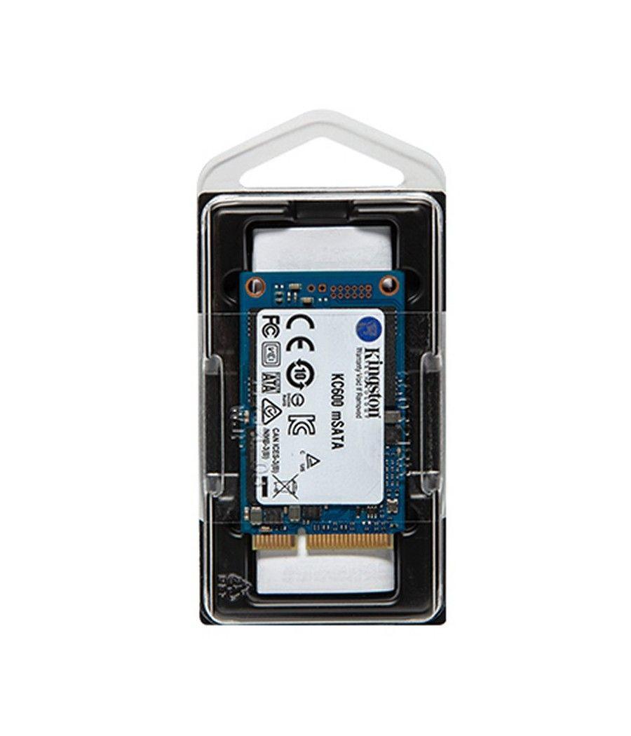 Kingston SKC600MS/512G SSD 512GB TLC 3D mSATA - Imagen 4