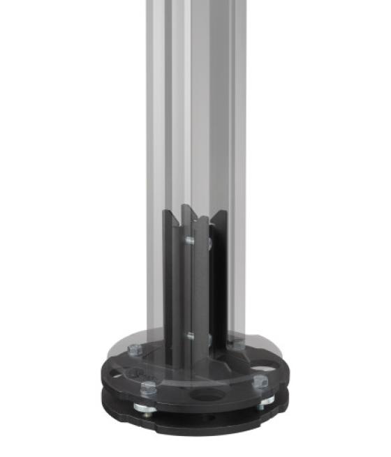 Soporte vogels gama profesional componentes para video wall techo pff 7965 connect-it floor mounting plate negro (pff7965)