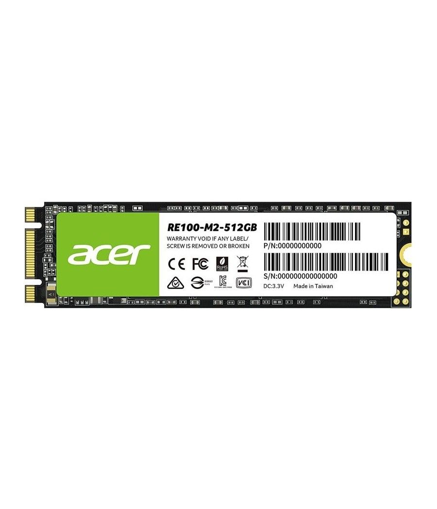 ACER SSD RE100 512Gb Sata M.2 - Imagen 2