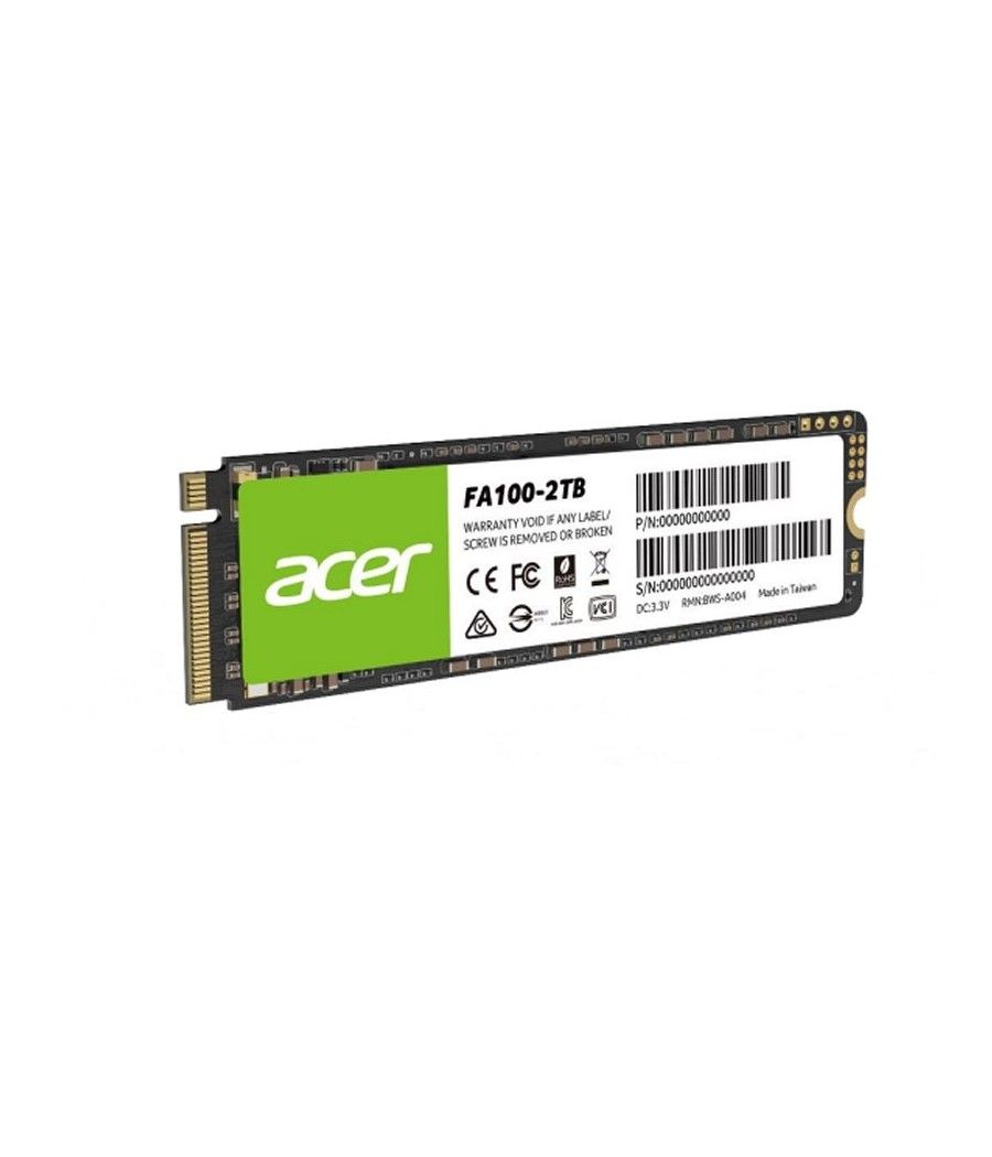 ACER SSD FA100 256Gb PCIe Gen3 M.2 - Imagen 2