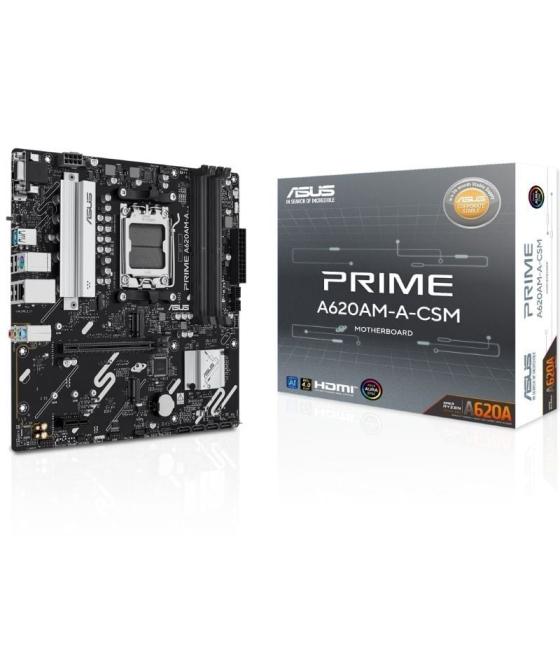Placa base asus a620am-a-csm socket am5/ ddr5/ pcie 4.0/ micro atx