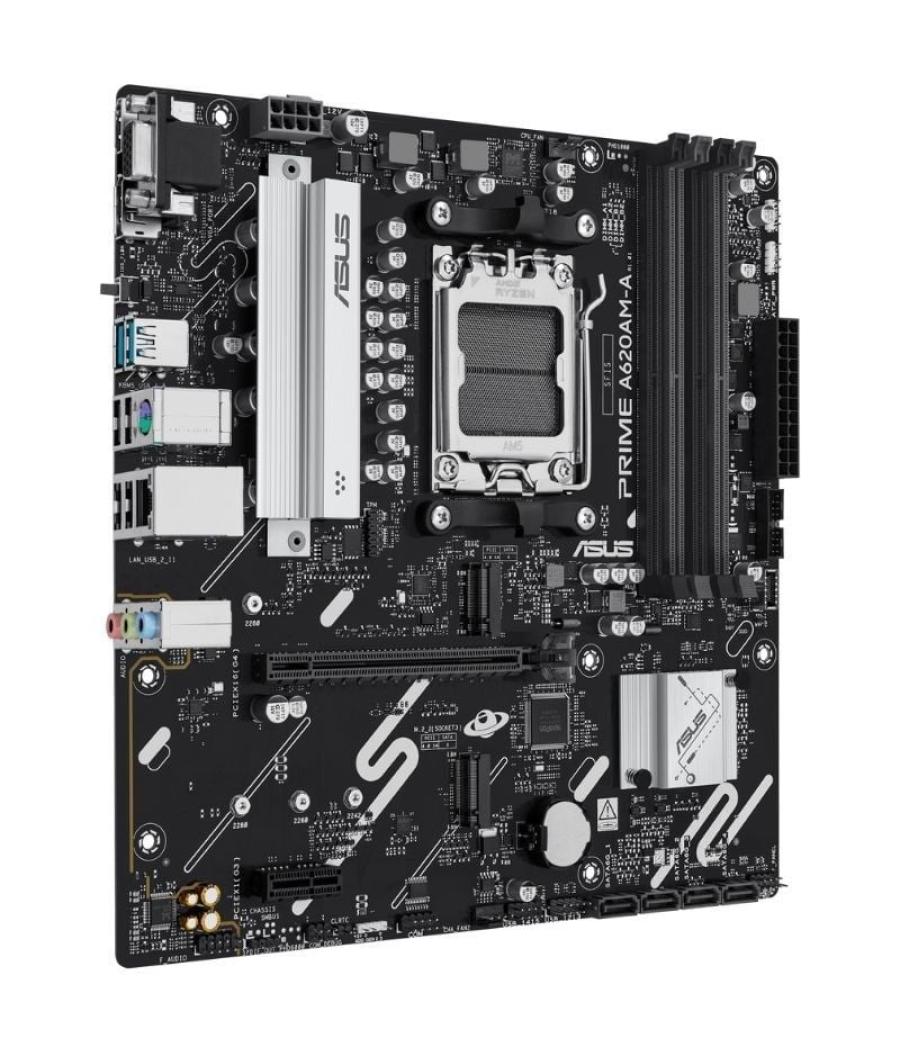 Placa base asus a620am-a-csm socket am5/ ddr5/ pcie 4.0/ micro atx