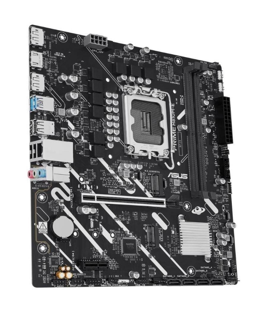 Placa base asus prime h810m-e-csm/ socket 1851/ ddr5/ pcie 4.0/ micro atx