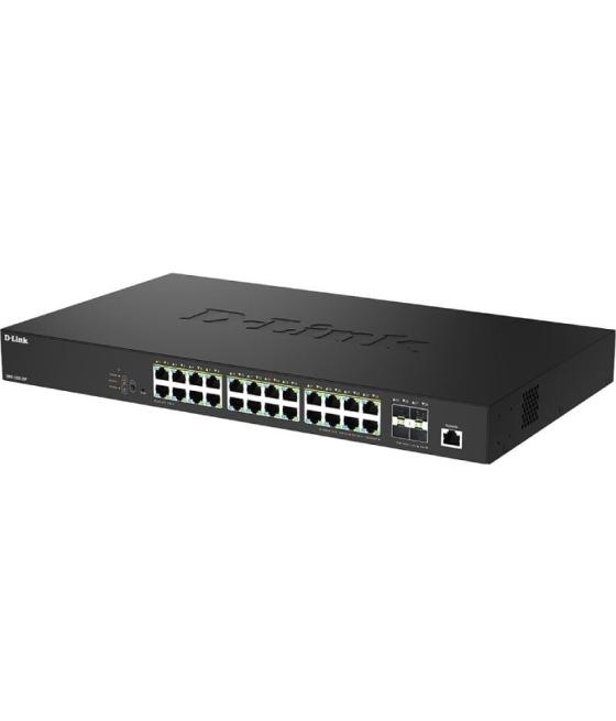 Switch d-link dms-1250-28p/e 28 puertos/ rj-45 gigabit 10/100/1000 poe/ sfp