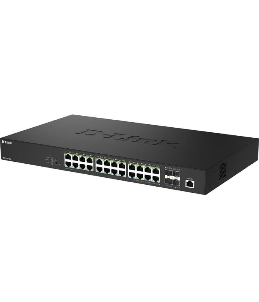 Switch d-link dms-1250-28p/e 28 puertos/ rj-45 gigabit 10/100/1000 poe/ sfp