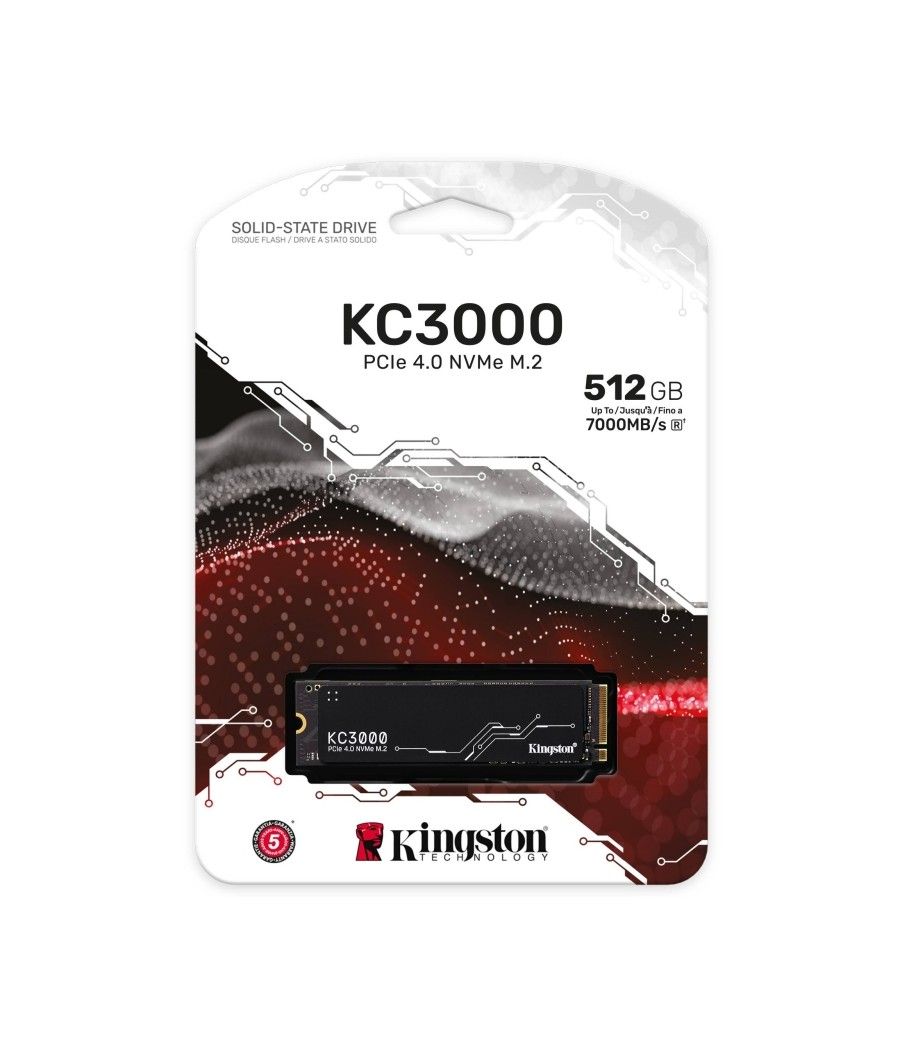 Kingston SKC3000S/512G SSD 512GB NVMe PCIe 4.0 - Imagen 3