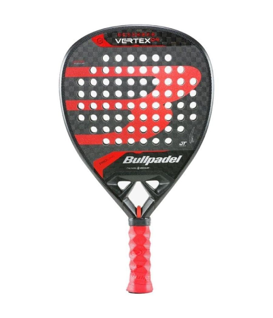 Pala de pádel bullpadel vertex 04 2024/ roja y negra