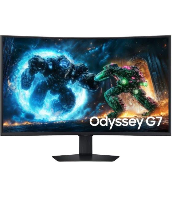 Monitor gaming samsung odyssey g7 g75f 37'/ 4k/ 1ms/ 165hz/ va/ regulable en altura/ negro