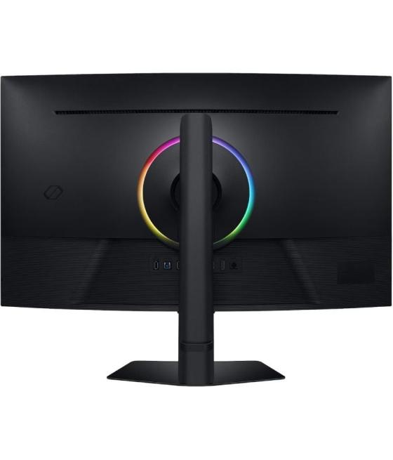 Monitor gaming samsung odyssey g7 g75f 37'/ 4k/ 1ms/ 165hz/ va/ regulable en altura/ negro