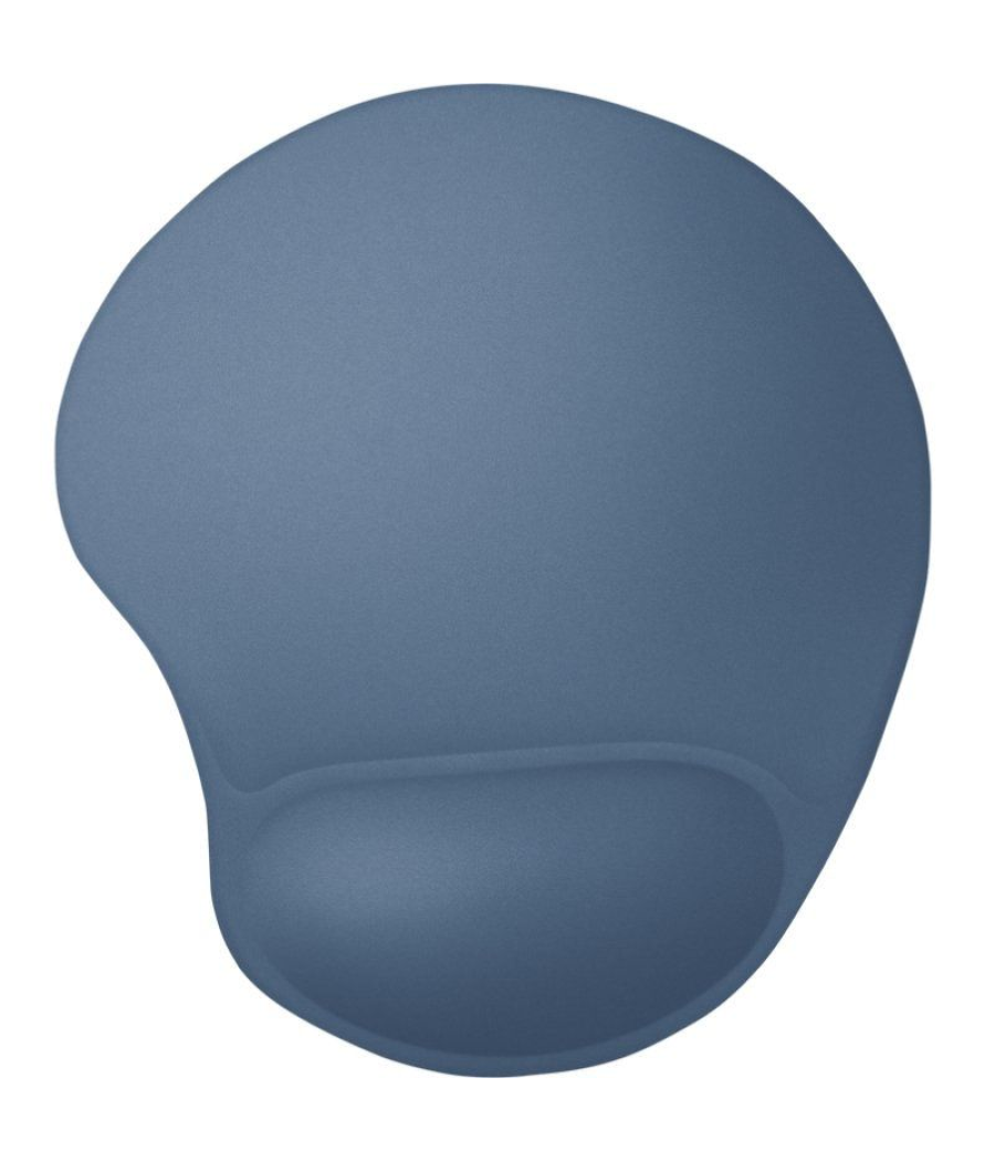 Alfombrilla ergonómica trust bigfoot pad/ 16 x 205 x 236mm/ azul turquesa