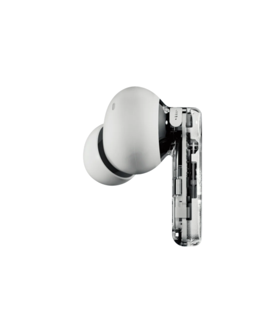 Nothing ear (a) auriculares true wireless stereo (tws) dentro de oído llamadas/música usb tipo c bluetooth transparente, blanco