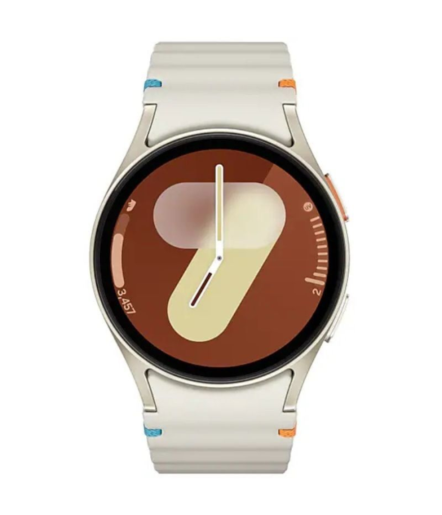 Smartwatch samsung galaxy watch 7/ notificaciones/ frecuencia cardíaca/ gps/ beige
