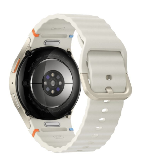 Smartwatch samsung galaxy watch 7/ notificaciones/ frecuencia cardíaca/ gps/ beige