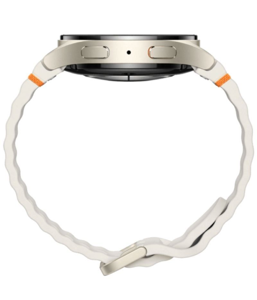 Smartwatch samsung galaxy watch 7/ notificaciones/ frecuencia cardíaca/ gps/ beige