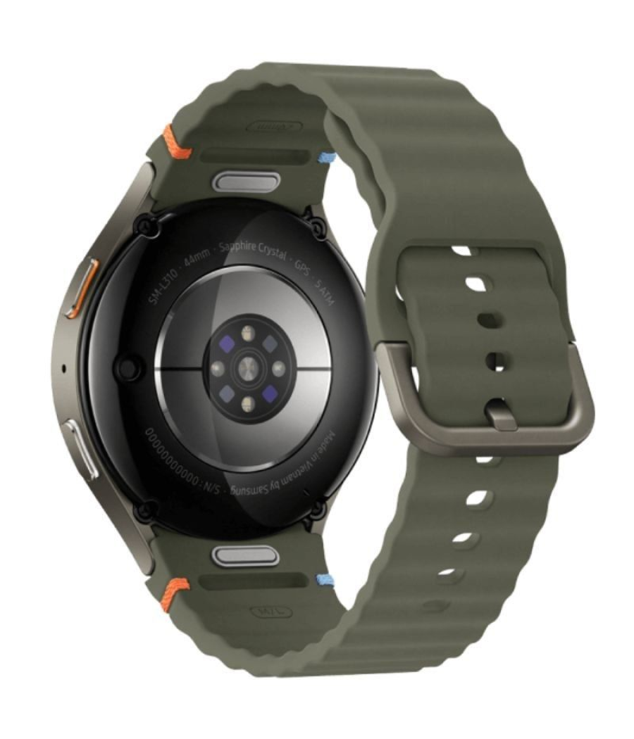 Smartwatch samsung galaxy watch 7/ notificaciones/ frecuencia cardíaca/ gps/ verde