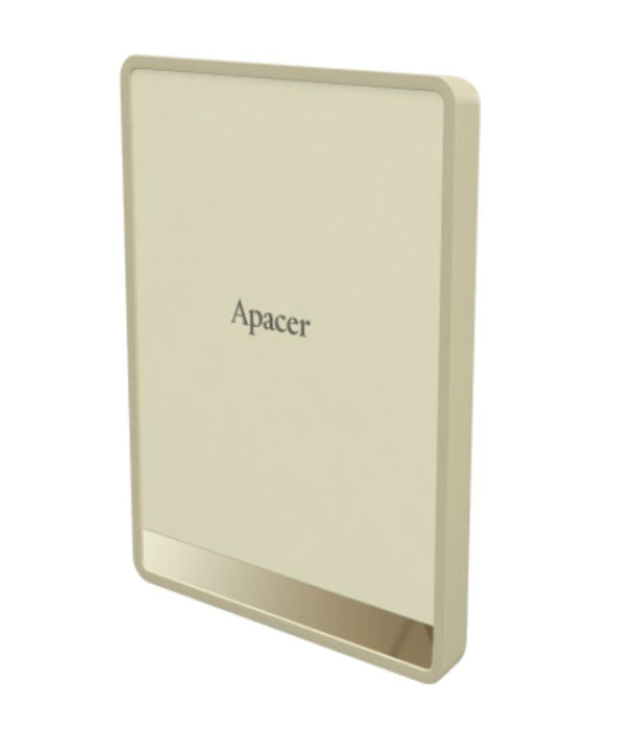 Disco externo ssd apacer as724 2tb/ usb tipo-c 3.2 gen 2/ crema