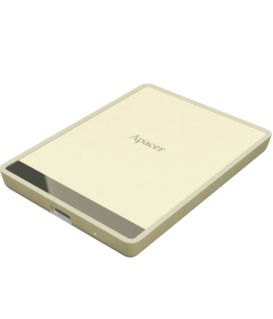 Disco externo ssd apacer as724 2tb/ usb tipo-c 3.2 gen 2/ crema