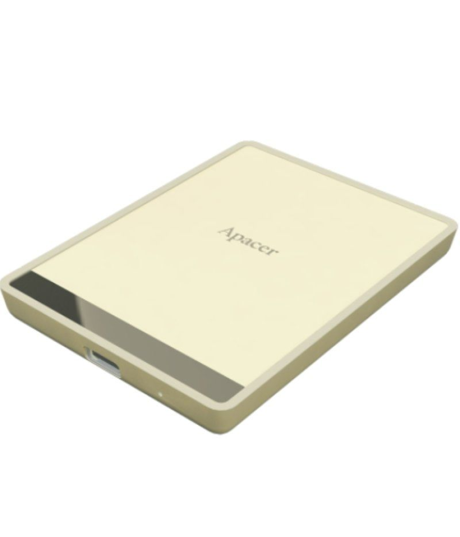 Disco externo ssd apacer as724 2tb/ usb tipo-c 3.2 gen 2/ crema