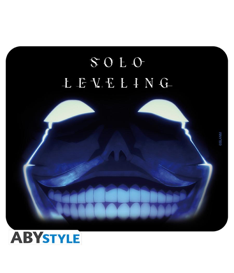 Alfombrilla de ratón flexible abystyle solo leveling estatua de dios