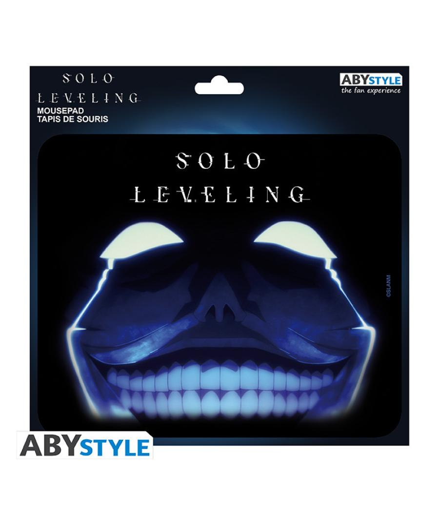 Alfombrilla de ratón flexible abystyle solo leveling estatua de dios