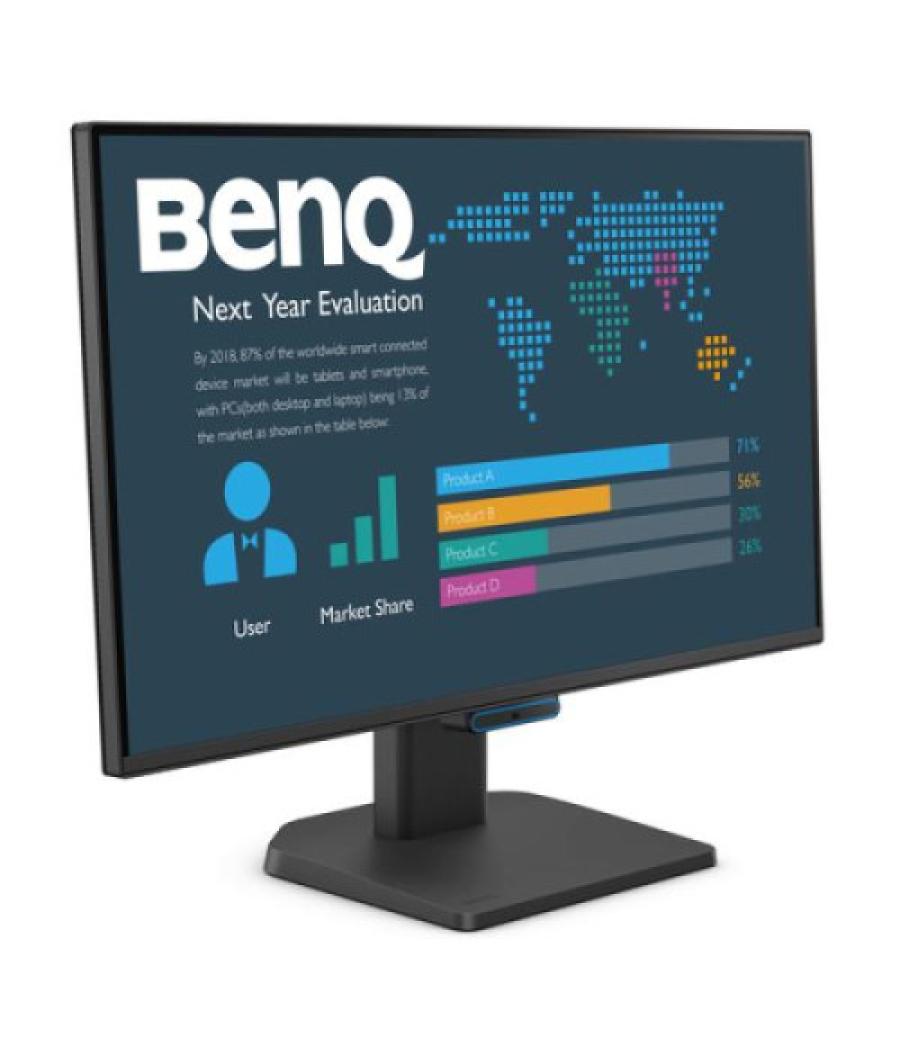 Monitor benq bl2490c (9h.lp5lb.qbe) 23.8” 1080p fhd 144hz ips eye-care, usb-c, certificado tuv