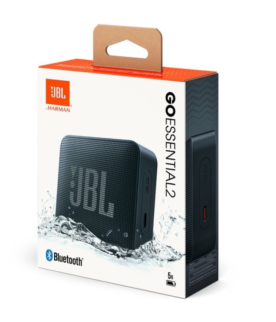 Altavoz con bluetooth jbl go essential 2/ 3.1w/ 1.0/ negro