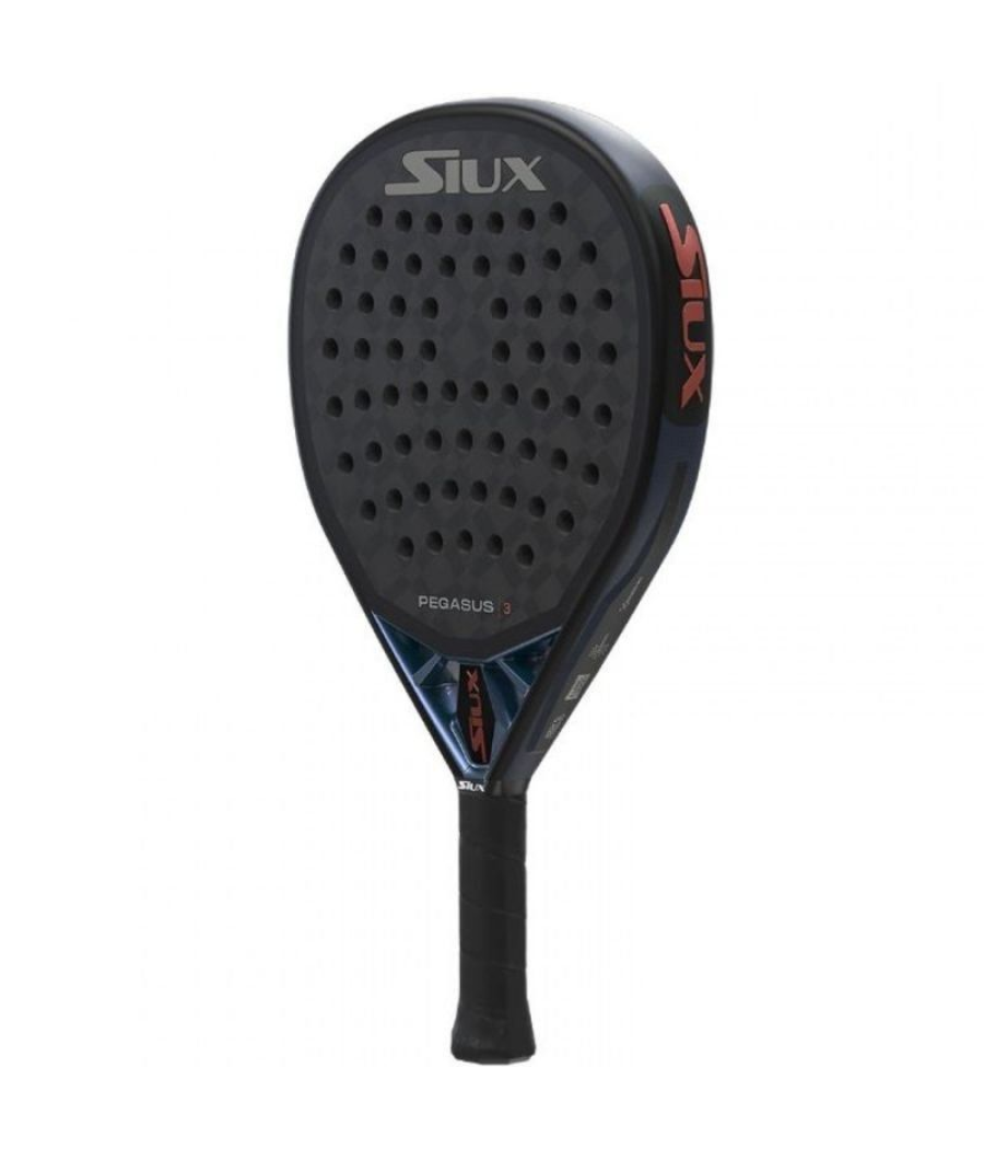 Pala de pádel siux pegasus 3 2025/ negro y azul