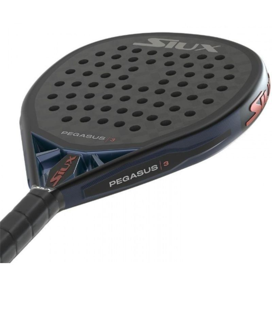Pala de pádel siux pegasus 3 2025/ negro y azul