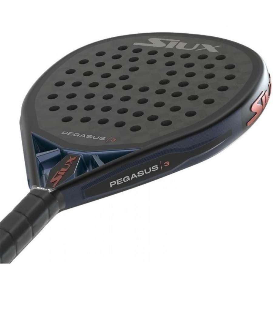 Pala de pádel siux pegasus 3 2025/ negro y azul