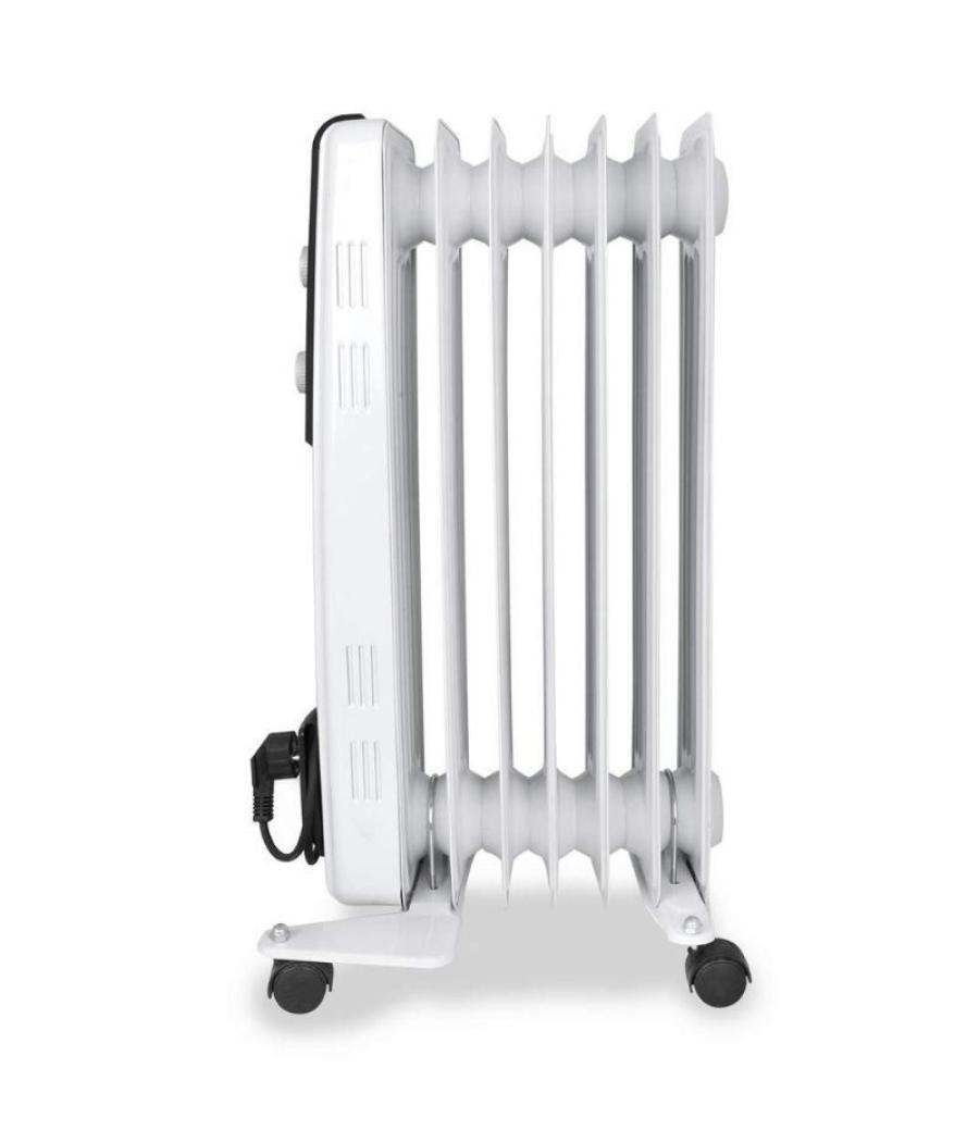 Radiador de aceite orbegozo rf 1500 a/ 3 potencias/ 1500w/ 7 elementos caloríficos